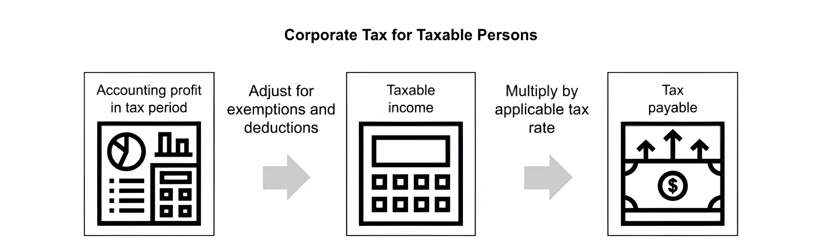 Figure 1: Corporate Tax for Taxable Persons