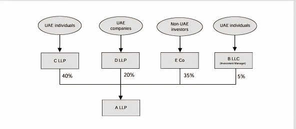 Example 8: Investment Business condition in feeder funds