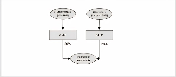 Example 11: Ownership interest through parallel funds